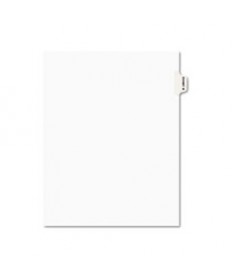 AVERY-STYLE PREPRINTED LEGAL SIDE TAB DIVIDER, EXHIBIT B, LETTER, WHITE, 25/PACK, (1372)