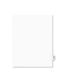 AVERY-STYLE PREPRINTED LEGAL SIDE TAB DIVIDER, EXHIBIT I, LETTER, WHITE, 25/PACK, (1379)