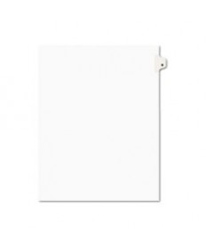 PREPRINTED LEGAL EXHIBIT SIDE TAB INDEX DIVIDERS, AVERY STYLE, 26-TAB, B, 11 X 8.5, WHITE, 25/PACK, (1402)
