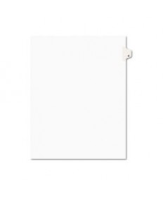 PREPRINTED LEGAL EXHIBIT SIDE TAB INDEX DIVIDERS, AVERY STYLE, 26-TAB, C, 11 X 8.5, WHITE, 25/PACK, (1403)