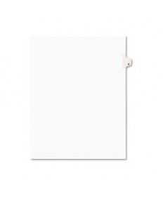 PREPRINTED LEGAL EXHIBIT SIDE TAB INDEX DIVIDERS, AVERY STYLE, 26-TAB, E, 11 X 8.5, WHITE, 25/PACK, (1405)