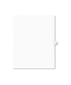 PREPRINTED LEGAL EXHIBIT SIDE TAB INDEX DIVIDERS, AVERY STYLE, 26-TAB, N, 11 X 8.5, WHITE, 25/PACK, (1414)