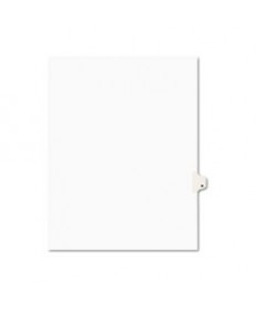 PREPRINTED LEGAL EXHIBIT SIDE TAB INDEX DIVIDERS, AVERY STYLE, 26-TAB, R, 11 X 8.5, WHITE, 25/PACK, (1418)