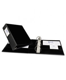 DURABLE NON-VIEW BINDER WITH DURAHINGE AND EZD RINGS, 3 RINGS, 2" CAPACITY, 11 X 8.5, BLACK, (8502)