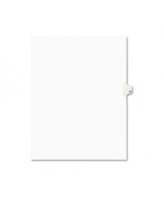PREPRINTED LEGAL EXHIBIT SIDE TAB INDEX DIVIDERS, AVERY STYLE, 10-TAB, 11, 11 X 8.5, WHITE, 25/PACK
