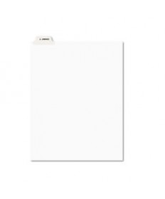 Avery-Style Preprinted Legal Bottom Tab Dividers, Exhibit T, Letter, 25/pack