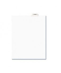 Avery-Style Preprinted Legal Bottom Tab Dividers, Exhibit V, Letter, 25/pack