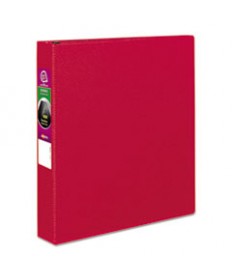 DURABLE NON-VIEW BINDER WITH DURAHINGE AND SLANT RINGS, 3 RINGS, 1.5" CAPACITY, 11 X 8.5, RED