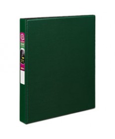 DURABLE NON-VIEW BINDER WITH DURAHINGE AND SLANT RINGS, 3 RINGS, 1" CAPACITY, 11 X 8.5, GREEN