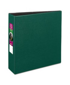 DURABLE NON-VIEW BINDER WITH DURAHINGE AND SLANT RINGS, 3 RINGS, 3" CAPACITY, 11 X 8.5, GREEN