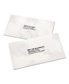 WATERPROOF ADDRESS LABELS WITH TRUEBLOCK AND SURE FEED, LASER PRINTERS, 1 X 2.63, WHITE, 30/SHEET, 50 SHEETS/PACK