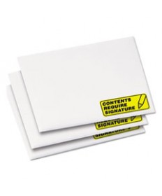 HIGH-VISIBILITY PERMANENT LASER ID LABELS, 1 X 2 5/8, NEON YELLOW, 750/PACK