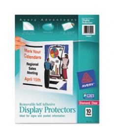 Top-Load Display Sheet Protectors, Letter, 10/pack