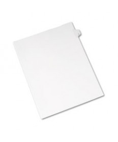PREPRINTED LEGAL EXHIBIT SIDE TAB INDEX DIVIDERS, ALLSTATE STYLE, 26-TAB, D, 11 X 8.5, WHITE, 25/PACK
