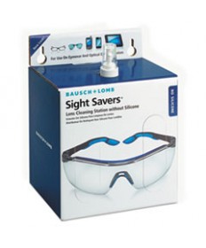 Sight Savers Non-Silicone Lens Cleaning Station, 16oz Pump Bottle, 1520 Tissues