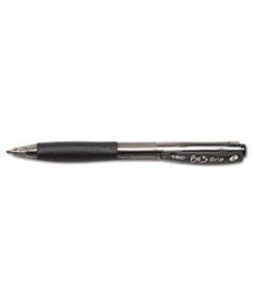 BU3 RETRACTABLE BALLPOINT PEN, BOLD 1 MM, BLACK INK/BARREL, DOZEN