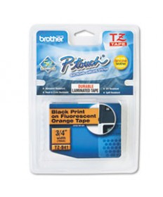 TZ PHOTO-SAFE TAPE CARTRIDGE FOR P-TOUCH LABELERS, 0.47" X 26.2 FT, BLACK ON WHITE