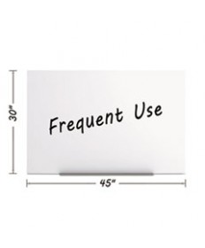 Magnetic Dry Erase Tile Board, 29 1/2 X 45, White Surface