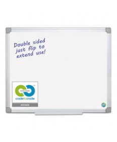 Earth Silver Easy Clean Dry Erase Boards, 48 X 96, White, Aluminum Frame