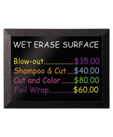 Kamashi Wet-Erase Board, 48 X 36, Black Frame