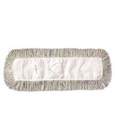 Mop Head, Dust, Cotton, 18 X 3, White