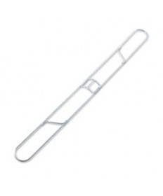 Clip-On Dust Mop Frame, 60w X 5d, Zinc Plated