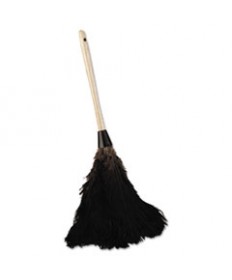 Professional Ostrich Feather Duster, 10" Handle