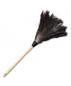 Professional Ostrich Feather Duster, 13" Handle