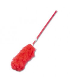 Lambswool Extendable Duster, Plastic Handle Extends 35" To 48", Assorted Colors