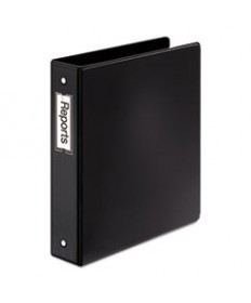 PREMIER EASY OPEN LOCKING SLANT-D RING BINDERS, 3 RINGS, 5" CAPACITY, 11 X 8.5, BLACK