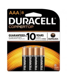 COPPERTOP ALKALINE AAA BATTERIES, 8/PACK, 40 PACK/CARTON