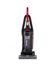 FORCE QuietClean Upright Vacuum with Dust Cup and Sealed HEPA Filtration, Black