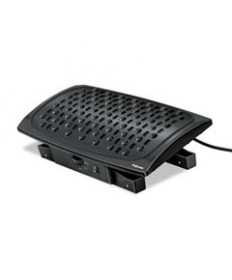 CLIMATE CONTROL FOOTREST, 16.5W X 10D X 6.5H, BLACK