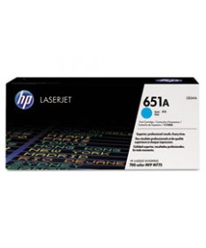 Hp 651a, (ce341a) Cyan Original Laserjet Toner Cartridge