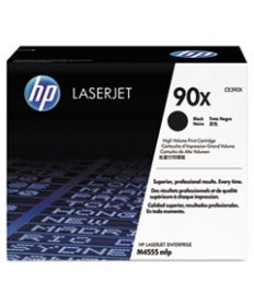 HP 90X, (CE390X) HIGH-YIELD BLACK ORIGINAL LASERJET TONER CARTRIDGE