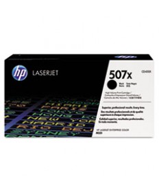 HP 507X, (CE400X) HIGH-YIELD BLACK ORIGINAL LASERJET TONER CARTRIDGE