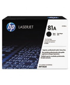 Hp 81a, (cf281a) Black Original Laserjet Toner Cartridge