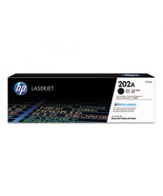 HP 202A, (CF500A) BLACK ORIGINAL LASERJET TONER CARTRIDGE