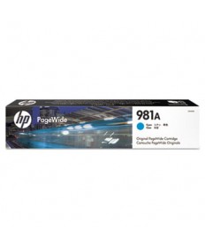 HP 981A, (J3M68A) CYAN ORIGINAL PAGEWIDE CARTRIDGE