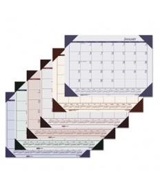 RECYCLED ECOTONES MOONLIGHT CREAM MONTHLY DESK PAD CALENDAR, 22 X 17, 2021