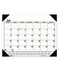 RECYCLED ECOTONES SUNSET ORCHID MONTHLY DESK PAD CALENDAR, 22 X 17, 2021