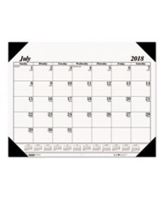 RECYCLED ECONOMY 14-MONTH ACADEMIC DESK PAD CALENDAR, 22 X 17, 2020-2021