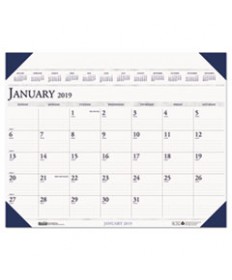 EXECUTIVE MONTHLY DESK PAD CALENDAR, 24 X 19, 2019