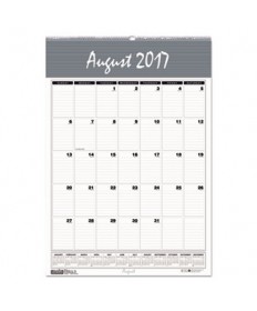 RECYCLED BAR HARBOR WIREBOUND ACADEMIC MONTHLY WALL CALENDAR, 15.5 X 22, 2020-2021