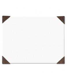 100% Recycled Doodle Desk Pad, Unruled, 50 Sheets, Refillable, 22 X 17, Brown