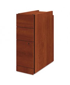 NARROW BOX/BOX/FILE PEDESTAL FOR 10500/10700 SERIES SHELLS, 9.5W X 22.75D X 28H, COGNAC