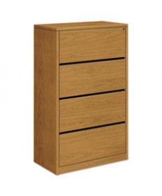 10500 SERIES FOUR-DRAWER LATERAL FILE, 36W X 20D X 59.13H, HARVEST