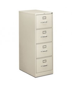 310 SERIES FOUR-DRAWER FULL-SUSPENSION FILE, LEGAL, 18.25W X 26.5D X 52H, LIGHT GRAY