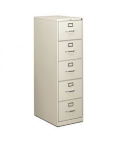 310 SERIES FIVE-DRAWER FULL-SUSPENSION FILE, LEGAL, 18.25W X 26.5D X 60H, LIGHT GRAY