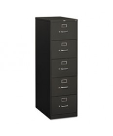 310 SERIES FIVE-DRAWER FULL-SUSPENSION FILE, LEGAL, 18.25W X 26.5D X 60H, CHARCOAL